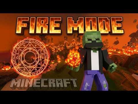 Best Fire Mode for Minecraft Pocket Edition Players ( Magical Warfare Fire Magic RP ) 