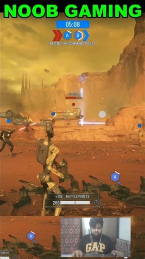Surviving Geonosis as a B1 Droid (1 HP Panic) 😭 /Star Wars: Battlefront 2 GAMEPLAY #starwars
