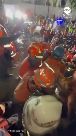 Man rescued after 106 hours trapped under rubble in Venezuela