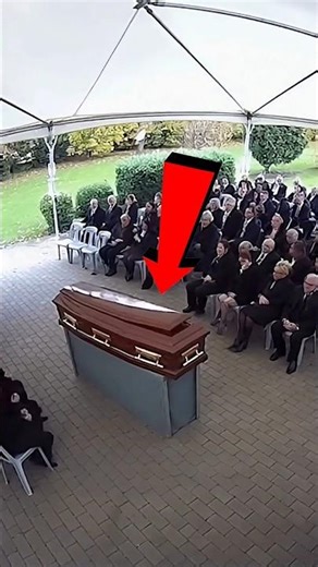 Coffin Moved During a Funeral...Would you Stay?😰⚰️#god #viral #shortvideo