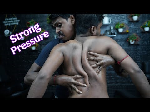 The Power of Pressure: Deep Tissue ASMR Back Massage for Back Pain Relief #headmassage #bodymassage