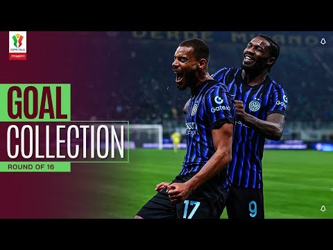 GOAL COLLECTION | All the goals from the Round of 16 | Coppa Italia Frecciarossa 2025/26