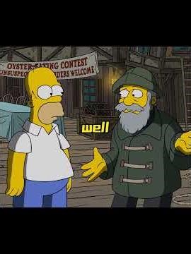 Homer unexpectedly became the sacrifice.#thesimpsons