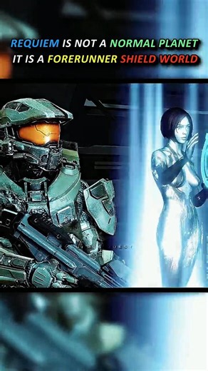 Master Chief And Cortana Attempt To Use Requiem's Map Room🌐💀🔥 #shorts