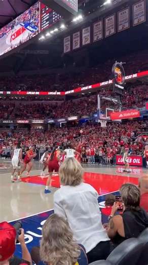 🥶 Caitlin Clark stepback 3 over Flau'jae | Indiana Fever WNBA Women's Basketball #shorts #short NBA