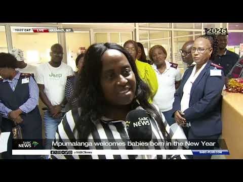 New Year's Day 2026 | Mpumalanga welcomes babies born after midnight