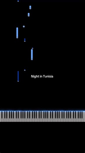 A night in Tunisia by Jesus Molina #easy #piano #tutorial | piano