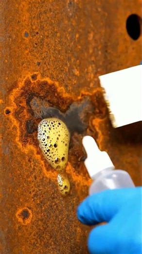 Instant Rust Dissolver: Satisfying Metal Restoration ✨🧪