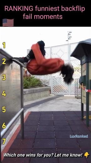 Top 10 Funniest Backflip Fails Ever 😂 (Wait for #1!)#funnymemes