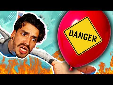 If the Balloon Touches the Ground, the VIDEO ENDS