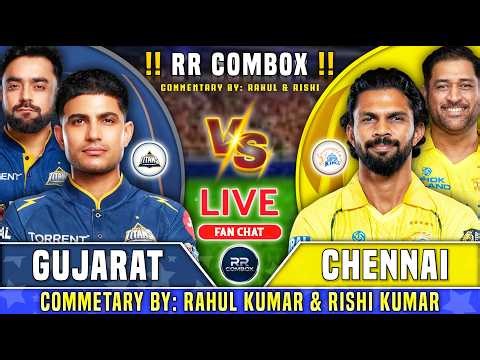 🔴Live: Chennai Super Kings vs Gujarat Titans, 37th Match | CSK vs GT | Live Score & Commentary |