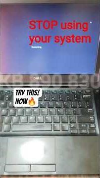 STOP using your system try this now #microsoft #windows new update #security update