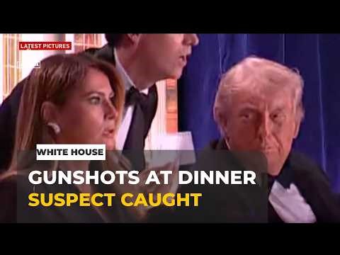 Shots fired at White House correspondents’ dinner: Trump evacuated, suspect In custody