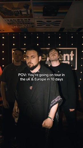 Our UK & EU tour begins in just over a week in Nottingham! Get the remaining tickets now 🖤 #irishmusic #chasingabbey #uktour