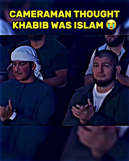 Khabib got mad at the cameraman after being.. 😏👈 #ufcgym #islammakhachev #mmafighter #ufc