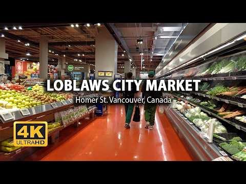 [4K] Loblaws City Market Canada Walk Tour 🇨🇦 | Walking Tour | Island Times