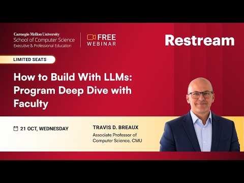 How to Build With LLMs: Program Deep Dive with Faculty