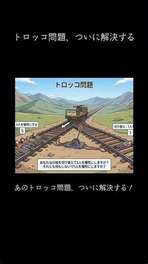AIでも解けないトロッコ問題、ついに解決