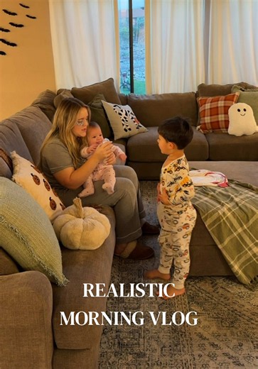 Realistic Morning Vlog: A Real Mom of 2's Morning Routine