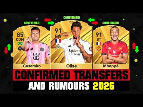 FIFA 27 | NEW CONFIRMED TRANSFERS & RUMOURS! 🚨🔥 ft. Olise, Casemiro, Mbappe... etc