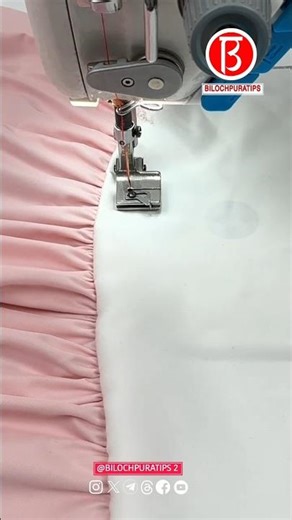 Sewing Tools And Tutorial P5Q wrinkling presser foot (for pleating, flattening at the bottom)