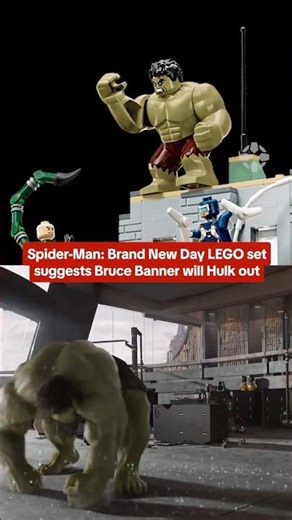 Will we see Hulk smash in Spider-Man: Brand New Day? Take a look at this new LEGO set... #spiderman