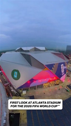 Atlanta Stadium is looking ready for this summer
