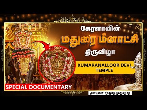 கேரளாவின் மதுரை மீனாட்சி திருவிழா | Kumaranalloor Devi Temple Festival | Thrikkarthika | Documentary