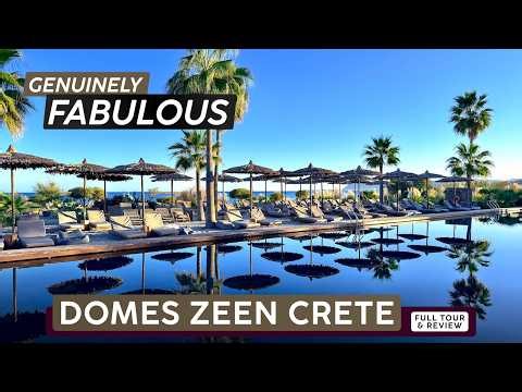 DOMES ZEEN CHANIA (The Luxury Collection) Crete, Greece 🇬🇷 Fabulous Full Tour & Review