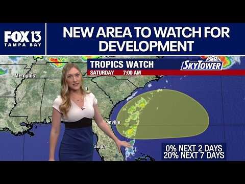 Watching new area for tropical development