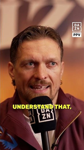 Usyk: "If your heart is kind, that is your gift" ❤️