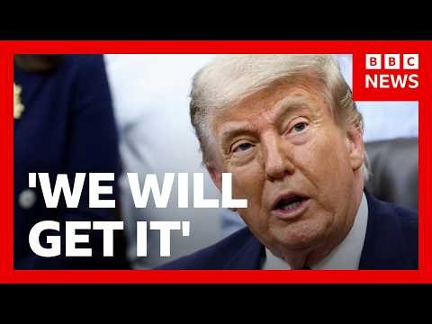 Donald Trump vows to recover Iran's uranium | BBC News