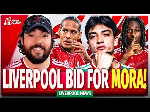 LIVERPOOL BID FOR GILBERTO MORA! VAN DIJK TO STAY? + FRIMPONG TO BARCELONA!
