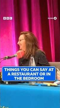 Things you can say at a restaurant or in the bedroom 🤣 #comedy #imsorryihaventaclue #shorts