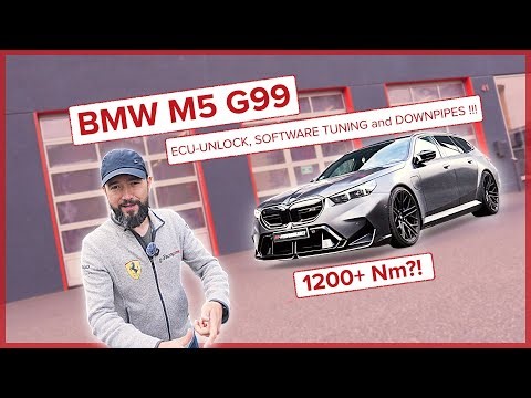 BMW M5 G99 with 1200+ Nm?! | ECU Unlock, Downpipes & PP-Performance Software Tuning