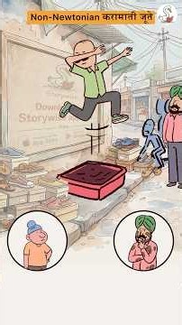 Non Newtonian करामाती जूते #storywise