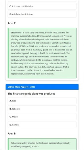 Genetically Modified Organisms GMOs: Transgenic Plants and Animals
