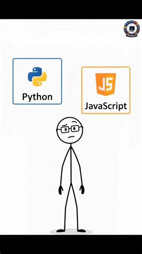 🐍 Python vs JavaScript ⚡| Which one should you learn first? #coding #python #javascript #programming