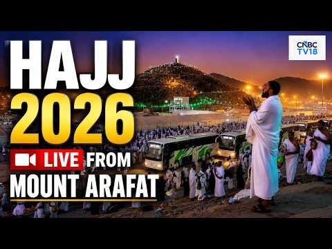Hajj LIVE: Day of Tarwiyah Hajj 2026 | Hajj Rituals From Mina, Arafat, & Makkah | Mount Arafat |N18G