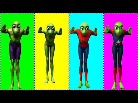 Alien Dance Battle | Dame Tu Cosita | Superheroes | Full HD #79