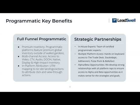 Programmatic Advertising 101