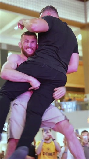 Merab Dvalishvili BEATING UP our cameraman! #ufc333