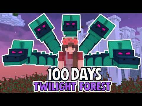 I survived 100 Days in the TWILIGHT FOREST