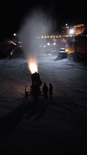 Snowmaking Enhances Ski Conditions at Malam Jabba Resort