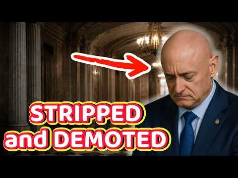 🚨"He F***d Around and FOUND OUT" - Senator Kelly CENSURED, STRIPPED, and DEMOTED for "Seditious" PSA