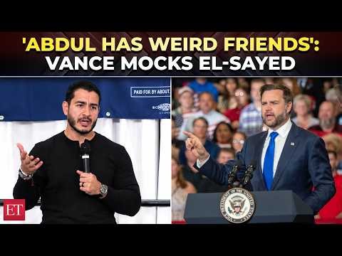 'Is Abdul a jihadist?': Vance accuses El-Sayed of anti-US hatred; comments on his 'weird friend'