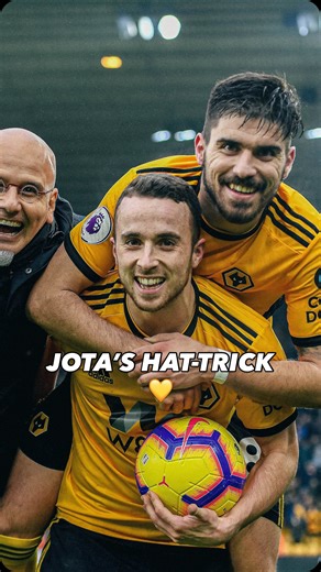 Wolves on Instagram: "Thinking of Diogo and remembering one of his finest days for the club 💛 Becoming our first player to score a Premier League hat-trick, seven years ago today."