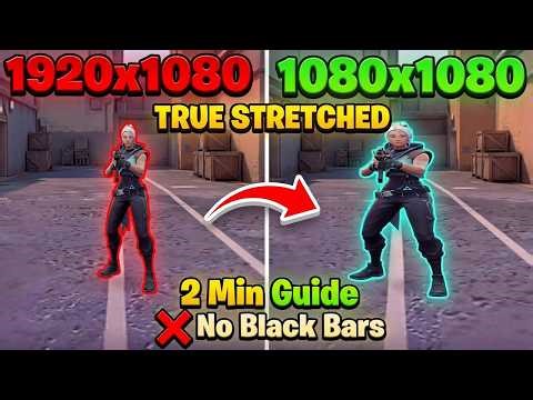How to get TRUE Stretched Res on VALORANT 2026 ( UPDATED )