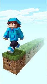 Minecraft, But Every Block I Touch Disappears… #shorts