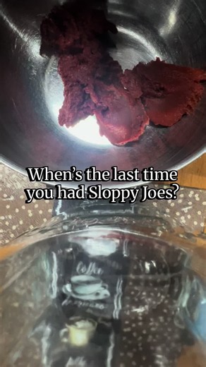 Sloppy Joes. 🍽️ Make it. 1 lb ground beef 1 can (6 oz) tomato paste 3/4 cup water (or 1 empty tomato paste can filled with water) 1/2 cup ketchup 1 tablespoon Worcestershire sauce 1 teaspoon yellow mustard 1/2 teaspoon garlic powder 1/2 teaspoon chili powder Salt (You can add fresh veggies too, like onion, garlic and green peppers) Cook on low while the meat cooks Drain the meat, mix in the sauce and serve on toasted bread. #sloppyjoes #nostalgic #homemade #creatorsearchinsights #sloppyjoesreci